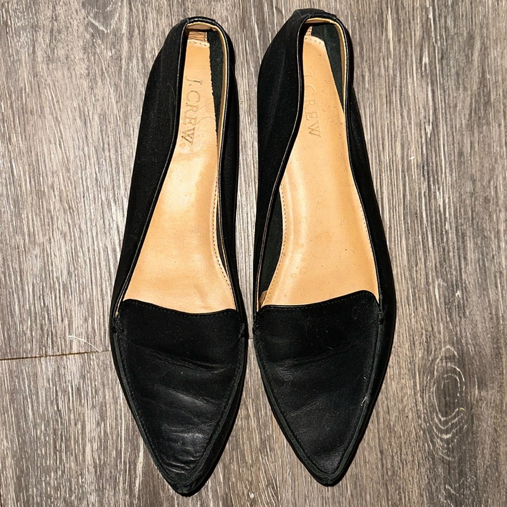 Black J Crew flats